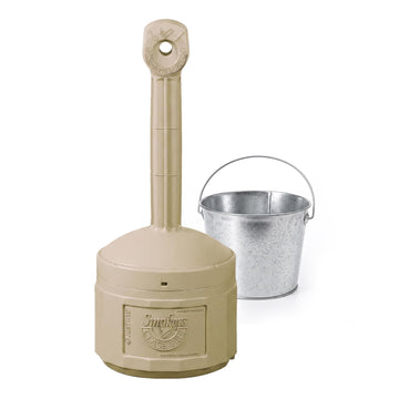 Justrite Ashtray 26800B, 4 Gallon