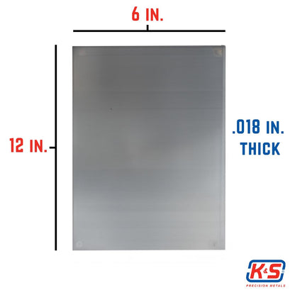 K & S Precision Metals Raw Materials 7183, 0.018" Thick – view 5