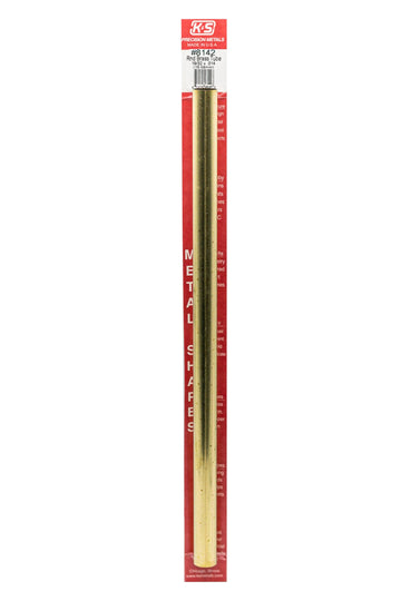 K & S Precision Metals Hardware Tubing 8142, 19/32" OD