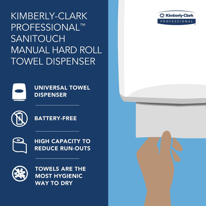 KIMBERLY-CLARK PROFESSIONAL Paper Towel Holder 09990, 1.5" – view 10