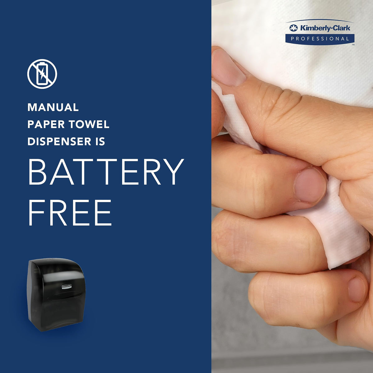 KIMBERLY-CLARK PROFESSIONAL Paper Towel Holder 09990, 1.5" – view 5