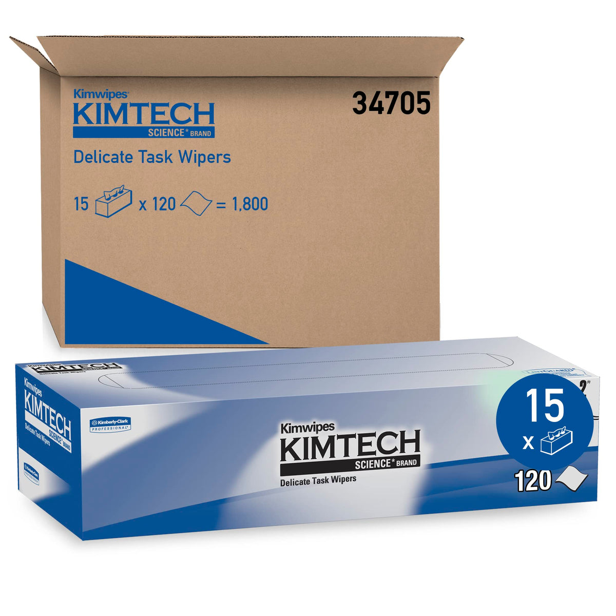 KIMTECH Surface Cleaning Wipe 34705, 1 Count (Pack of 1800)