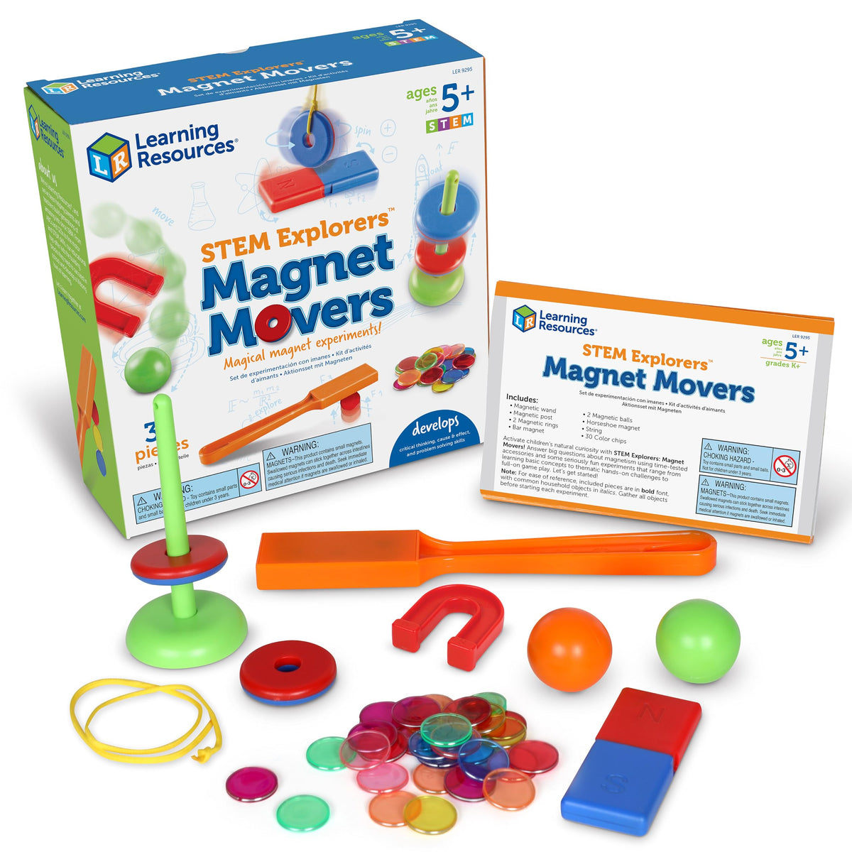 Learning Resources Toys And Games LER9295, Medium, 34 Count