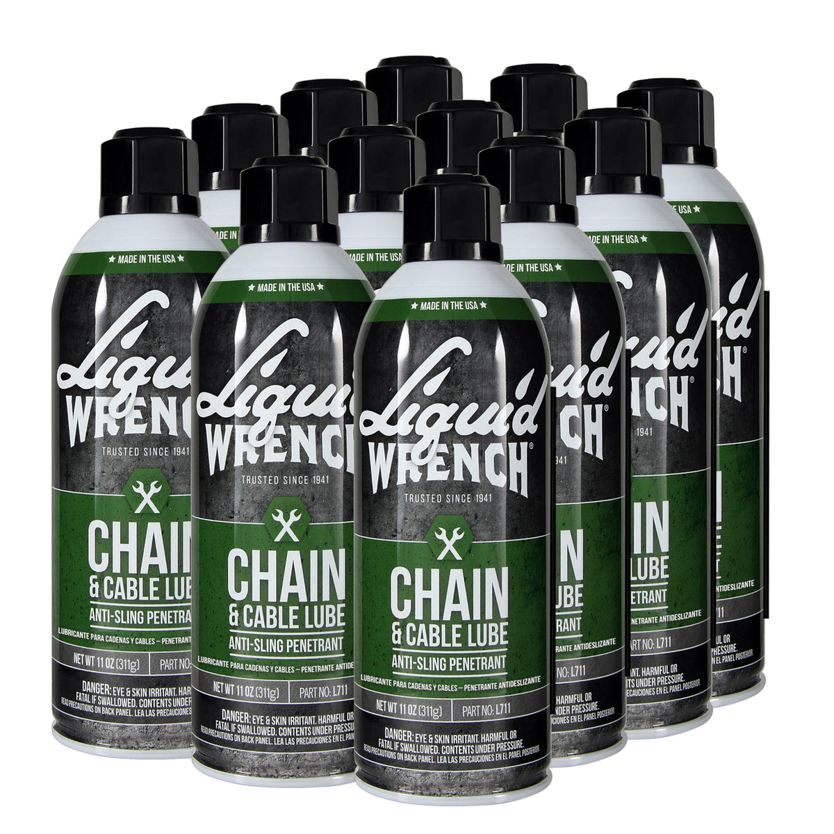 Liquid Wrench L711-12PK Powersports Chain Oil, 11 oz, Pack of 12