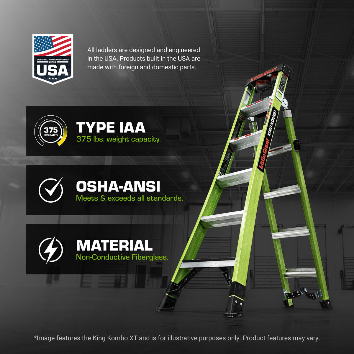Little Giant Ladder 13906-071, 6 Ft. – view 8