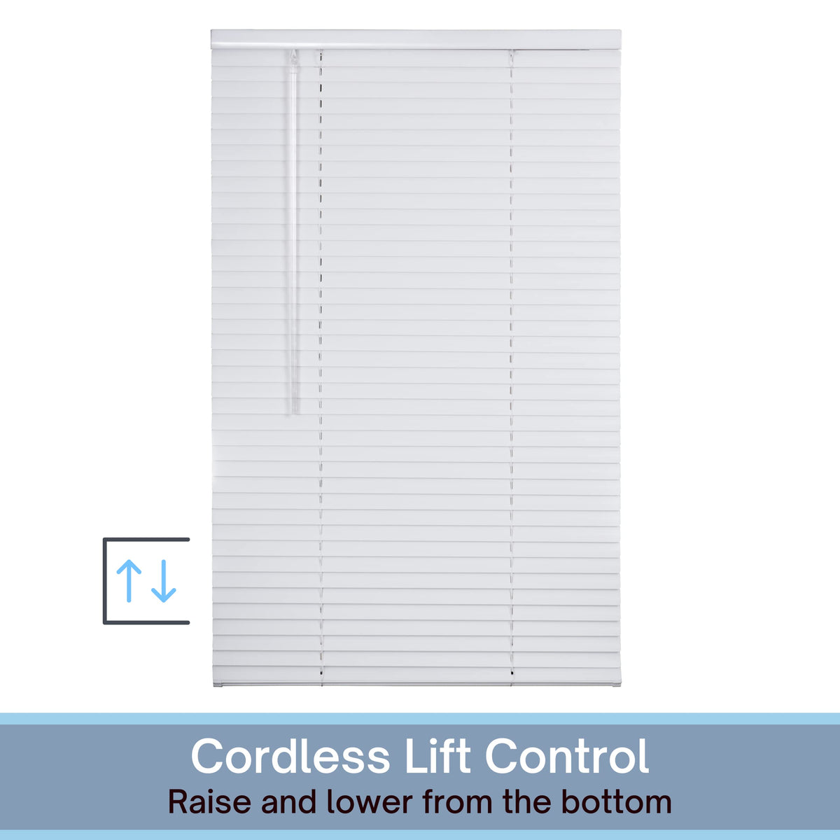 LOTUS & WINDOWARE Window Shade MLX3160WH, 31"W x 60"H – view 2