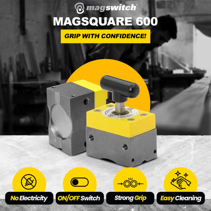 Magswitch Utility Magnet MAGSQUARE 600, 600 LBS – view 5