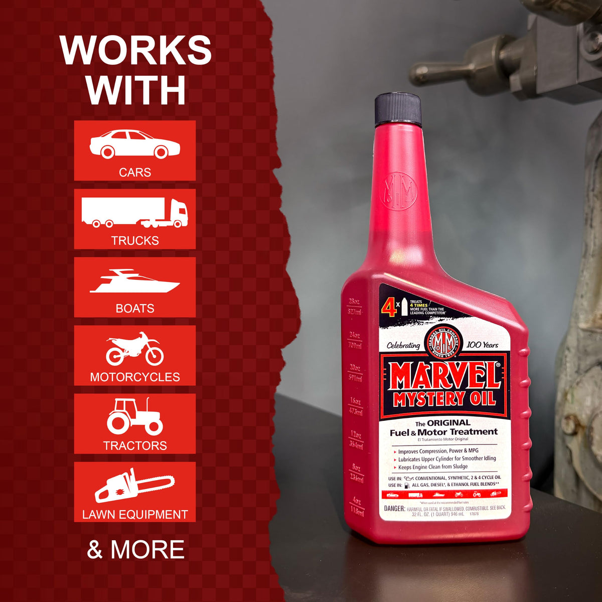 Marvel Mystery Oil Auto Accessory MM14R, 1 Gallon – view 6