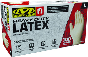 Mechanix Wear Protective Glove D04-00-010-100, Large, 100 Count
