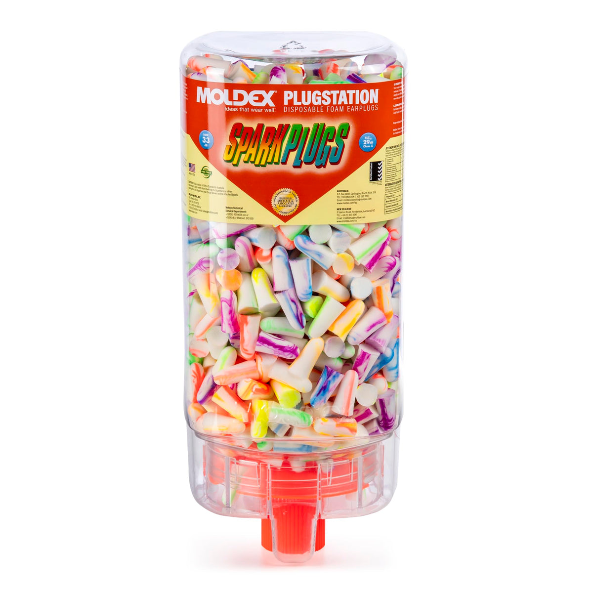 Moldex Earplug 6645, 1 pair (Pack of 500)