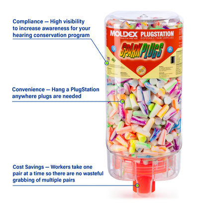 Moldex Earplug 6645, 1 pair (Pack of 500) – view 6
