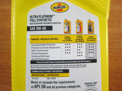 Mopar Auto Oil 68171066PB, 6 quarts – view 5