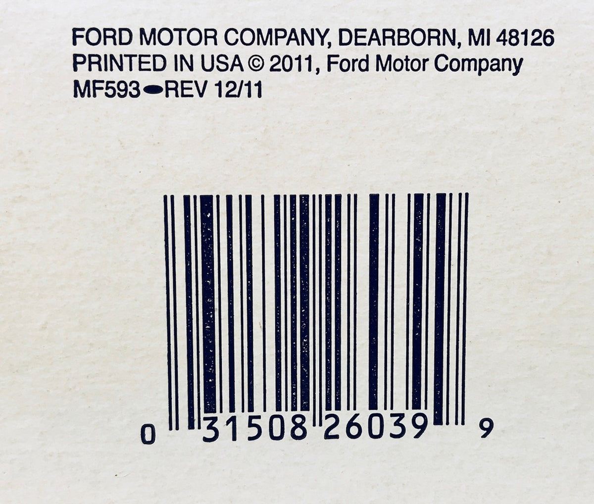 Motorcraft Fuel Filter FG1114, 1 Count – view 4