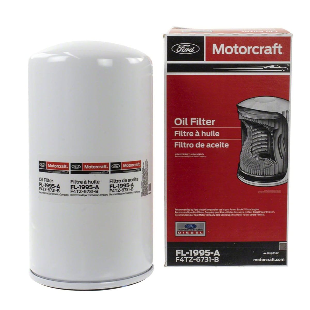 Motorcraft Oil Filter FL-1995, F4TZ-6731-B – view 4