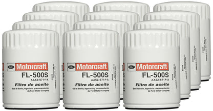 Motorcraft Oil Filter FL500SB12-12PK, 12 Count