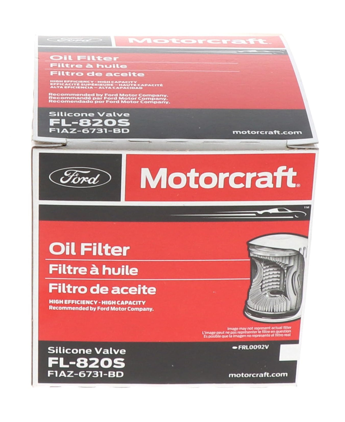 Motorcraft Oil Filter FL820S, 1 Count – view 5