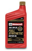 Motorcraft Auto Oil XO-5W20-QFS, 55 U.S. gal.