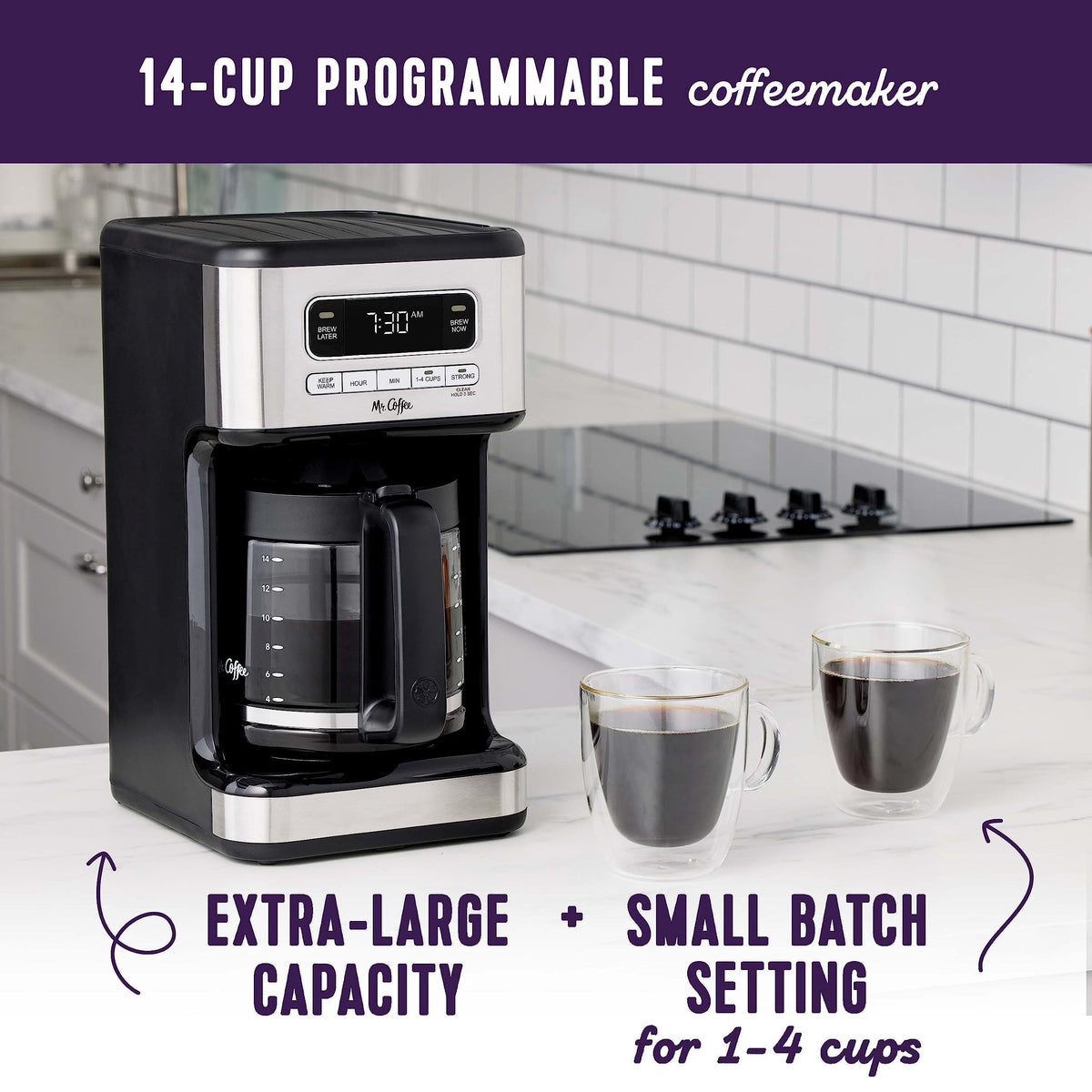 Mr. Coffee Coffee Maker 2143561, 14 cup – view 2