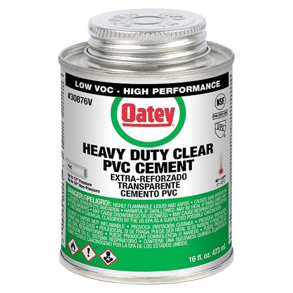 Oatey Bonding Adhesives 30876V, 16 Oz.
