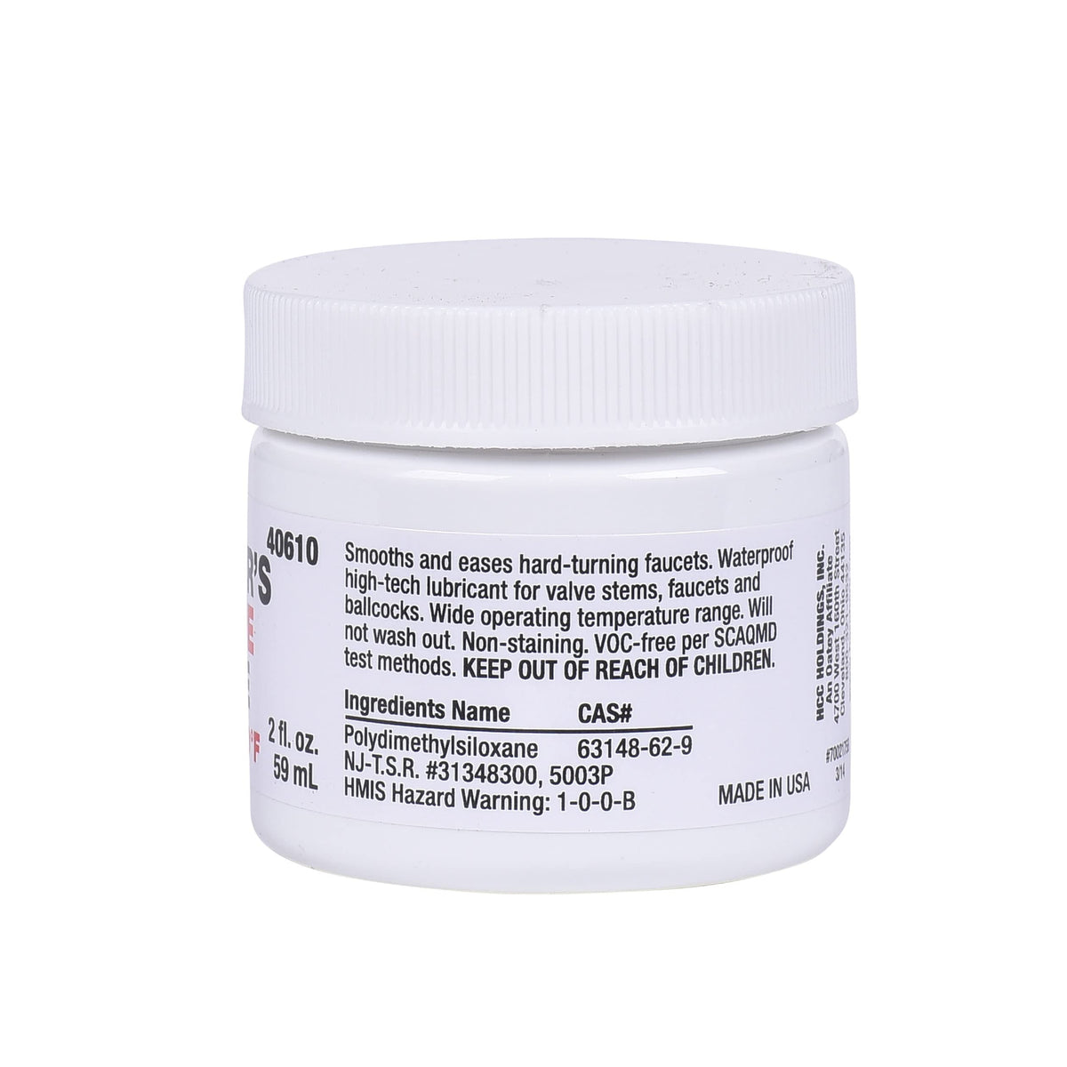 Oatey Machine Lubricant 40610, 2 Oz. – view 3