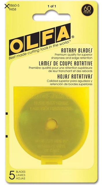 OLFA Utility Knife 4336996679, 60mm, 5 Count