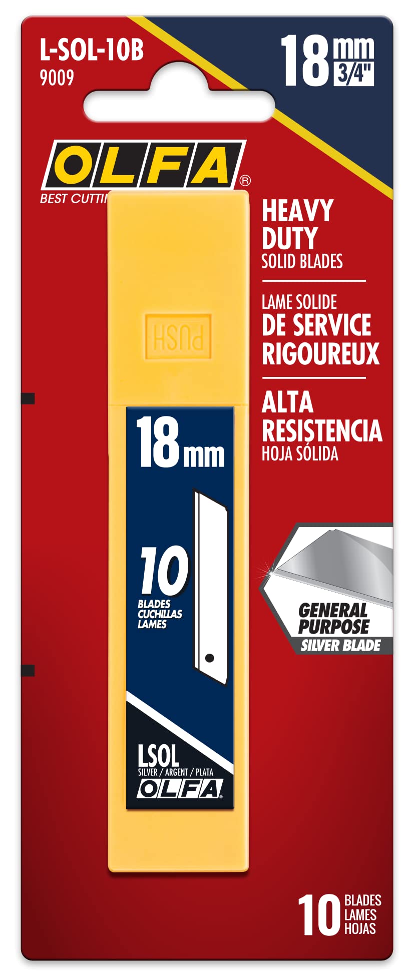 OLFA Utility Knife 9009, 5"L x 1"W x 0.1"H – view 2