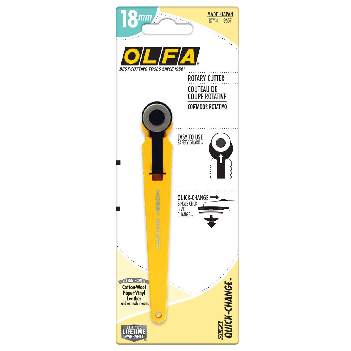 OLFA Utility Knife RTY-4, 18 mm – view 3
