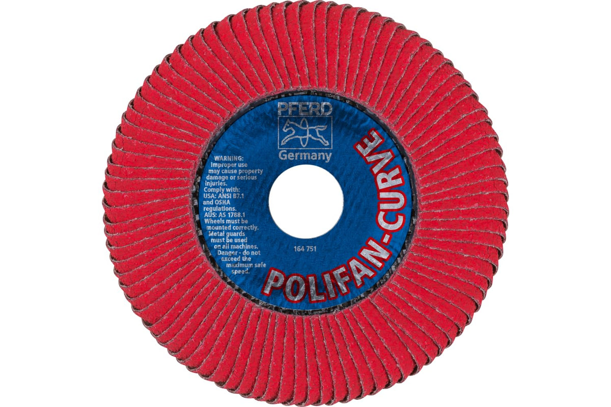 PFERD Abrasive Wheels 672001, 5" x 5/8-11" Large – view 3
