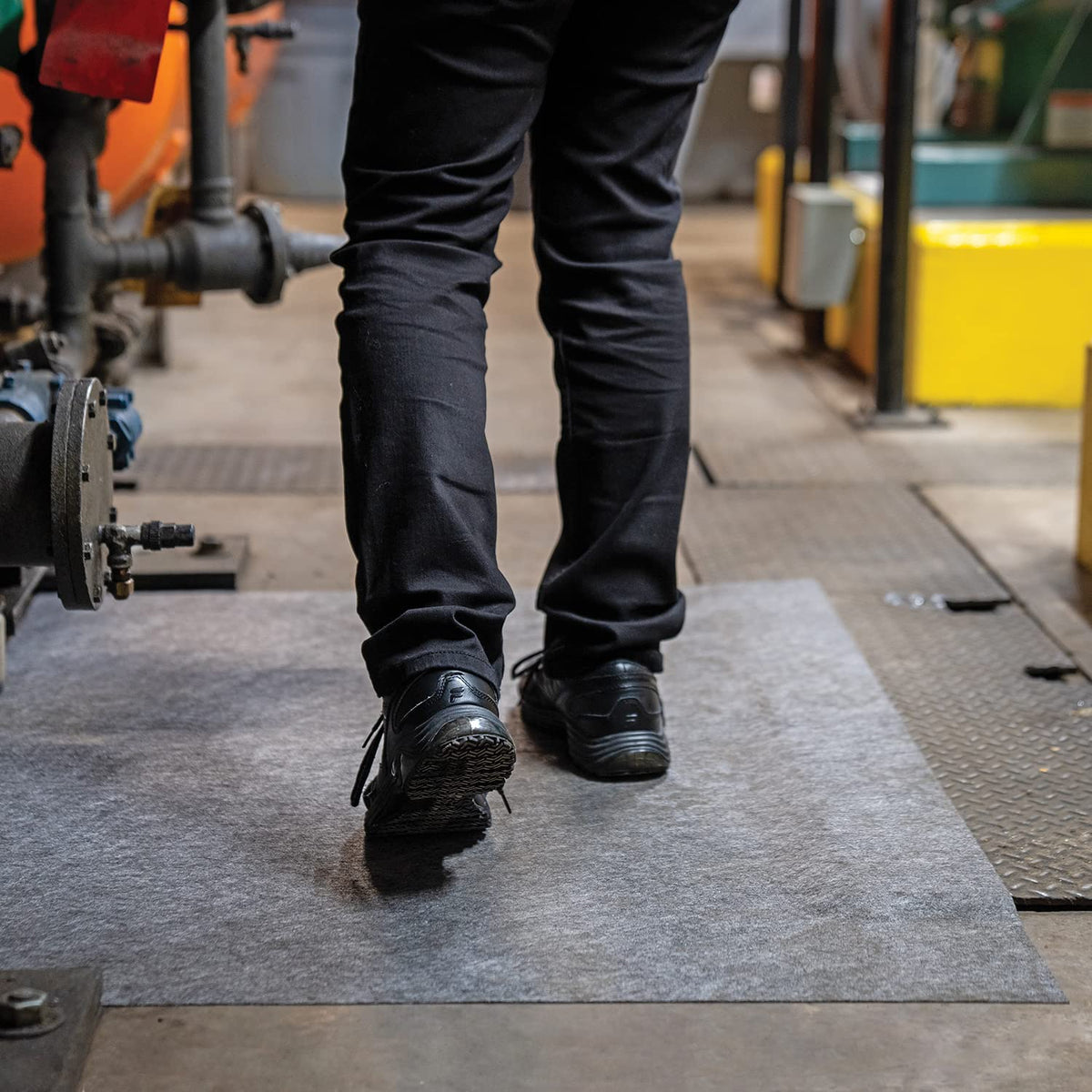 PIG Anti Fatigue Floor Mat GRP48201-BK, 4' W x 50' L – view 3