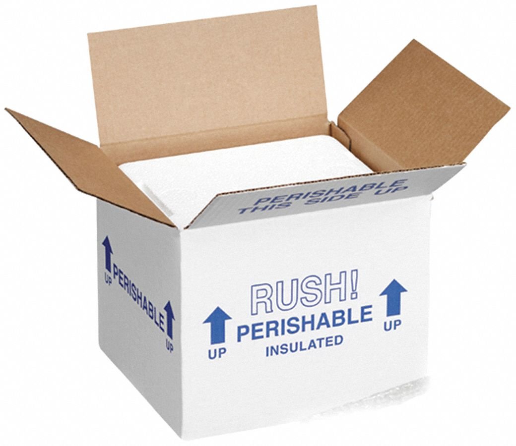 Polar Tech Shipping Box 205C, Pack of 2