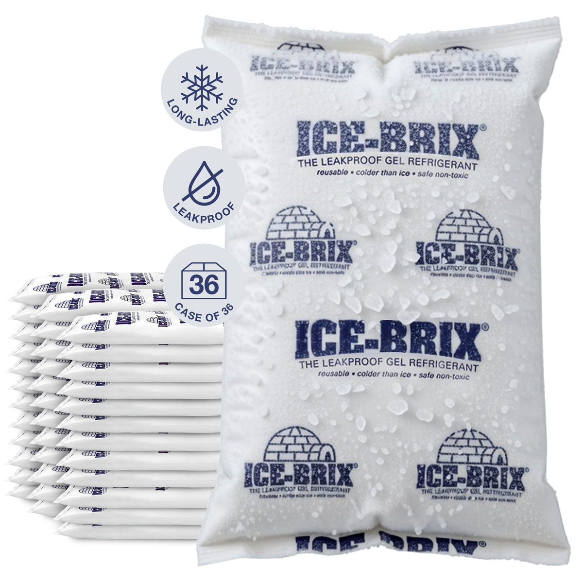 Polar Tech Lab Supply IB 8, 8 oz, 6-1/2" x 4" x 3/4" (Case of 36)
