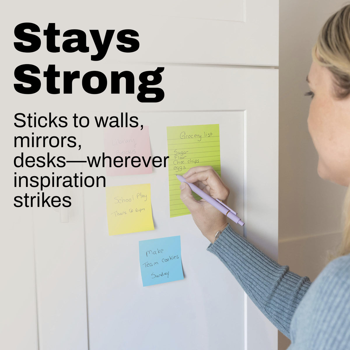 Post-it Self Stick Note 6845-SSP, 6.1" x 8" – view 9