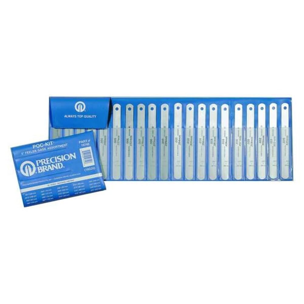 Precision Brand Precision Measuring 19740, 5" Length, 20 Blades