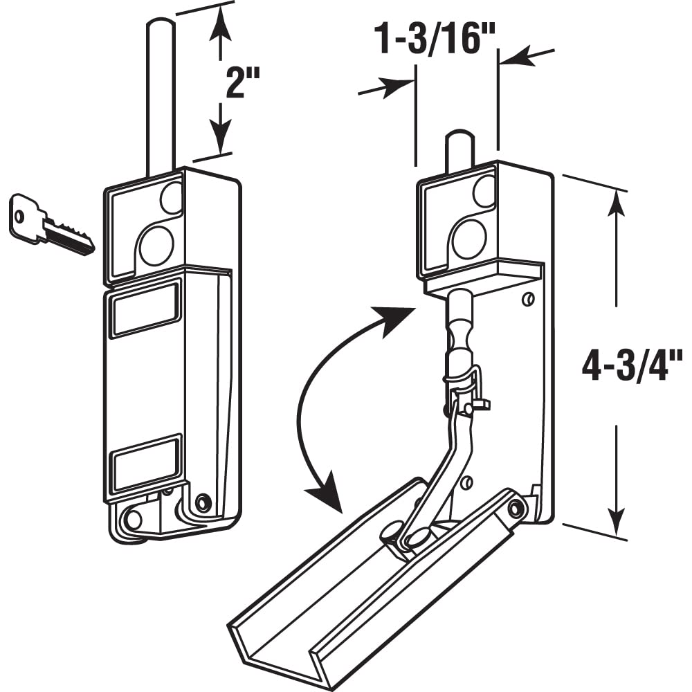 PRIME-LINE Lock U 9997 – view 2