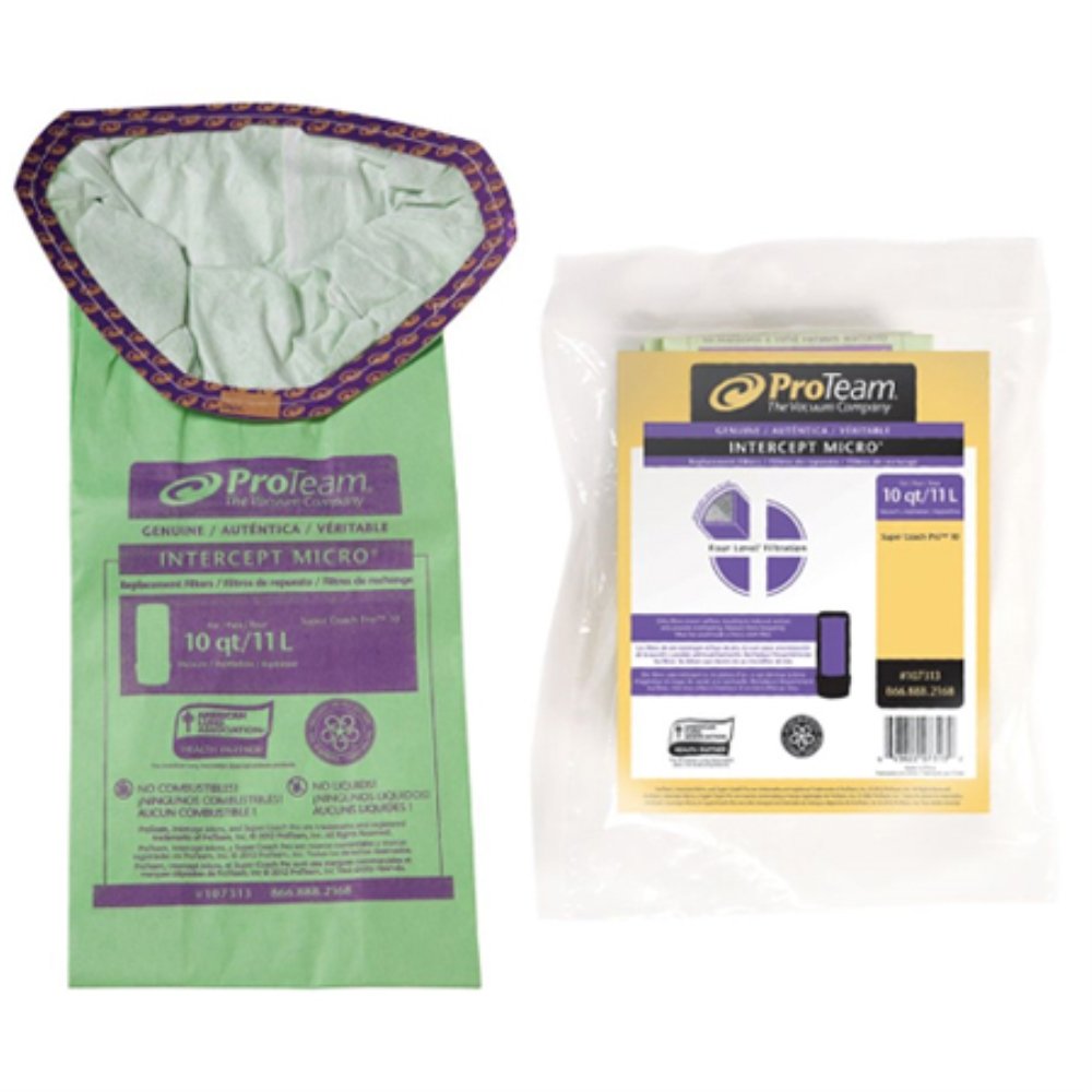 ProTeam Vacuum Cleaner Bag 107313, 10 Quart (Super Coach Pro/GoFit) – view 2