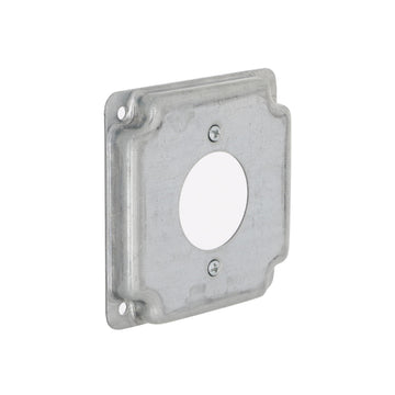 RACO Wall Plate 811C, 1.719 in. dia. Receptacle