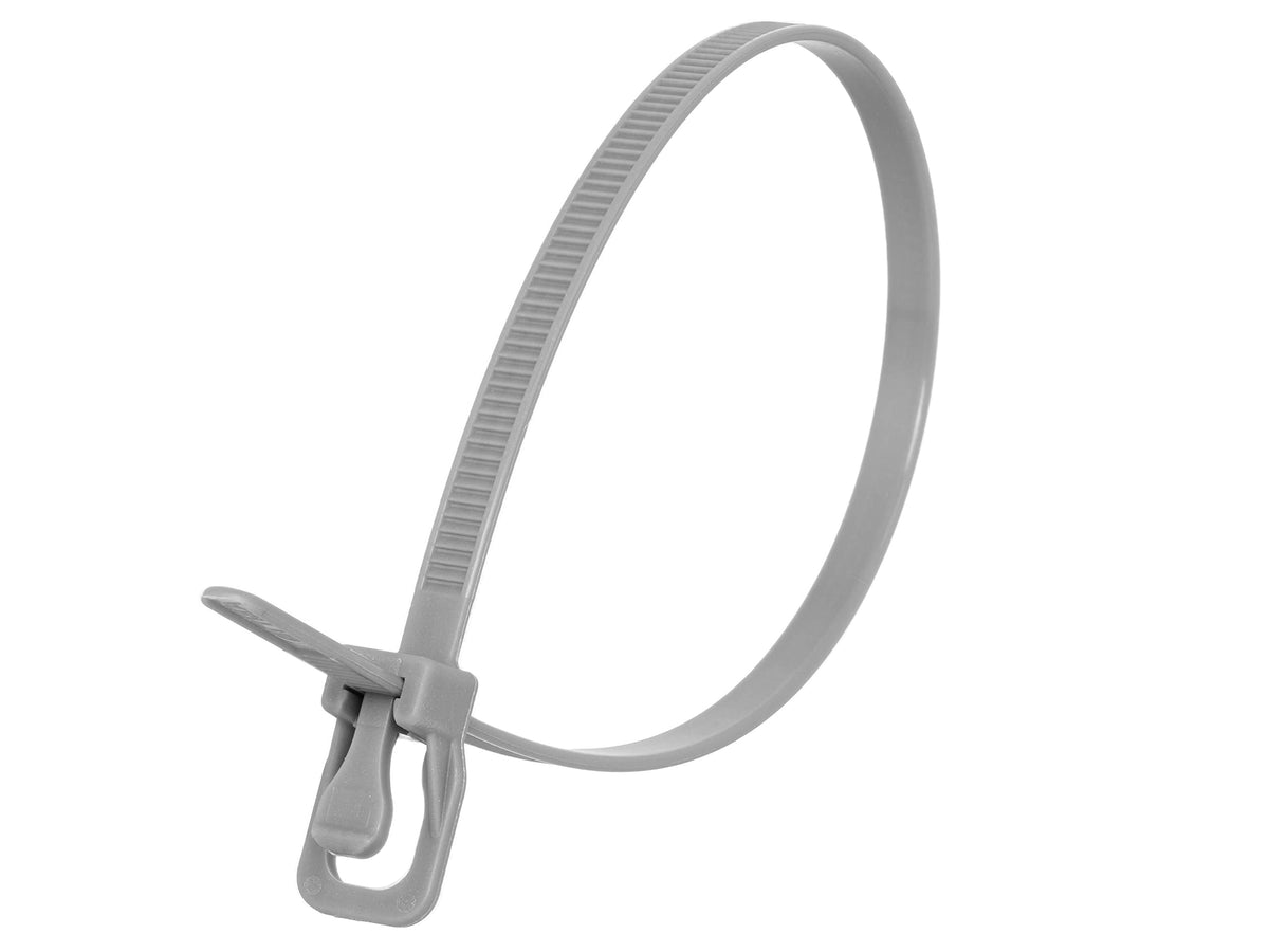 RETYZ Cable Tie EVT-S06GY-TA, 100 Pack