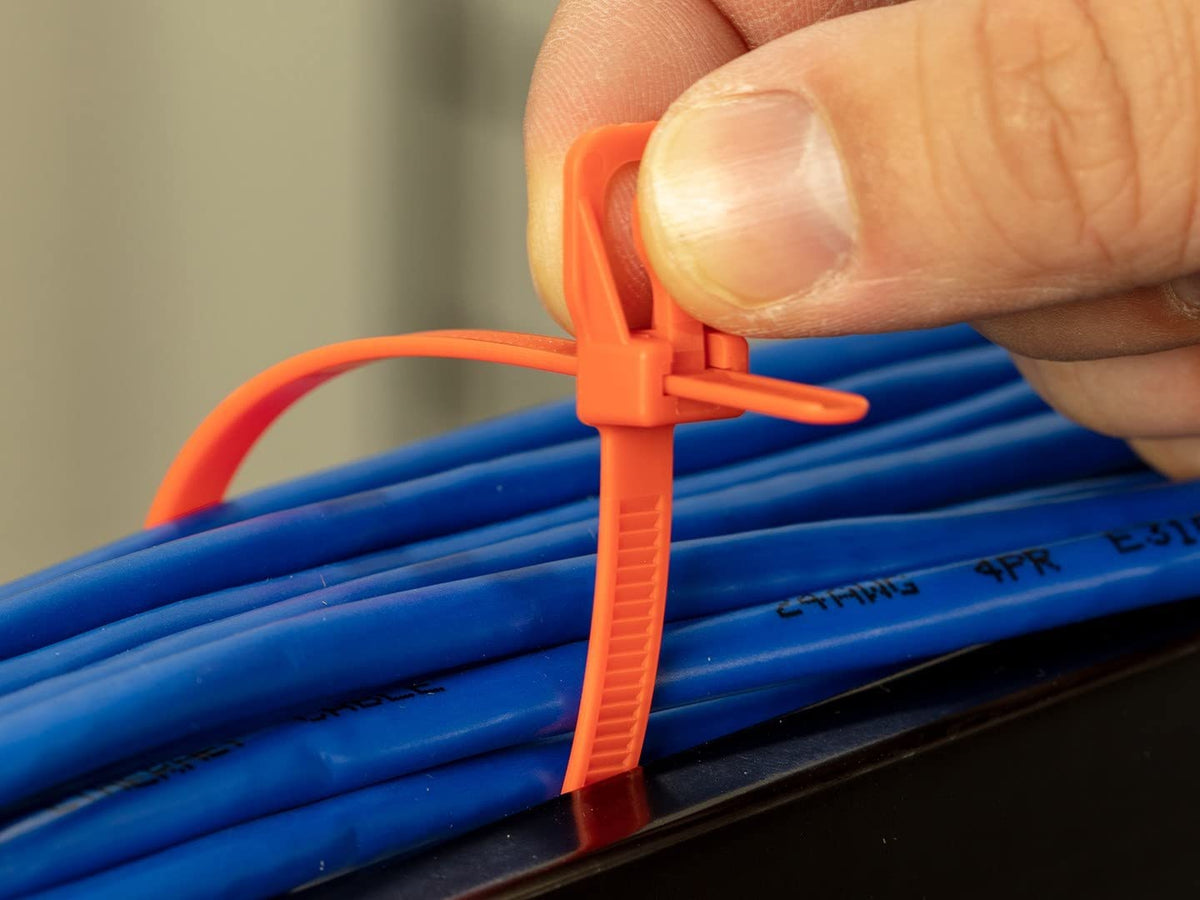 RETYZ Cable Tie EVT-S06PR-TA, 100 Pack – view 5