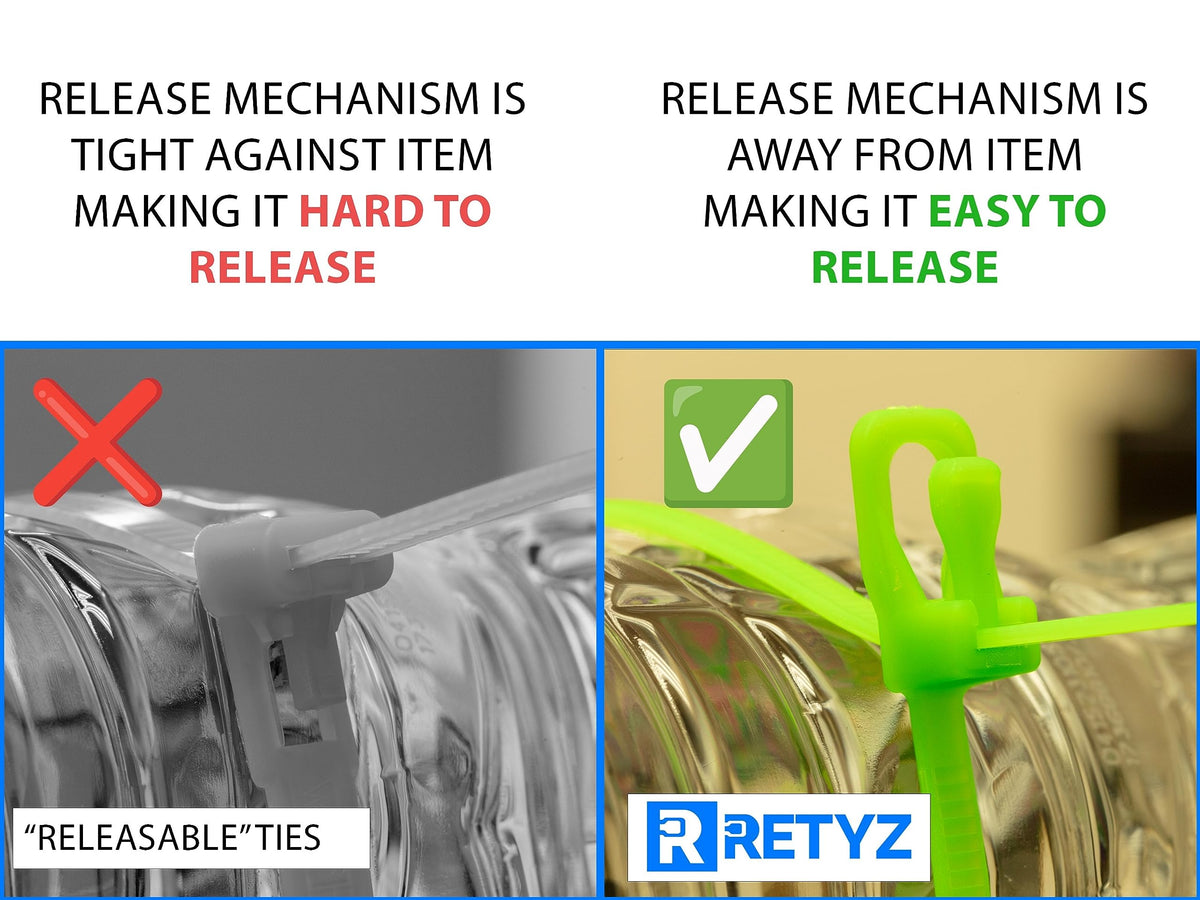 RETYZ Cable Tie EVT-S10NL-HA, 20 Pack – view 2