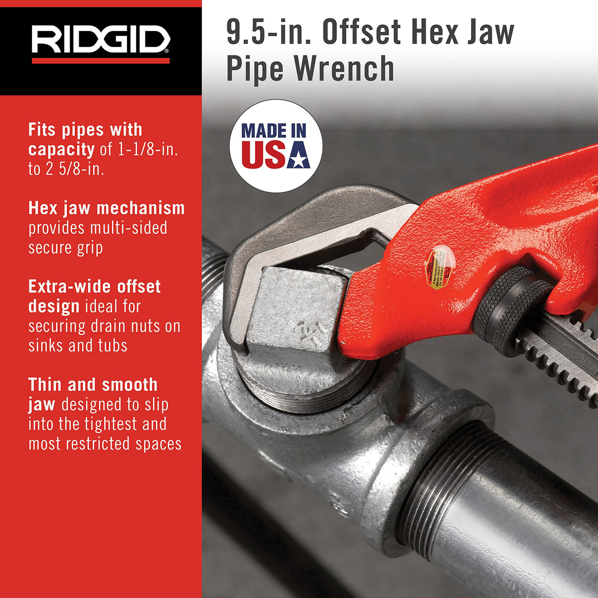 RIDGID Wrench 31305, 9-1/2" – view 2