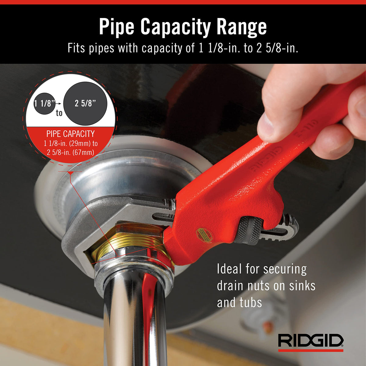RIDGID Wrench 31305, 9-1/2" – view 3