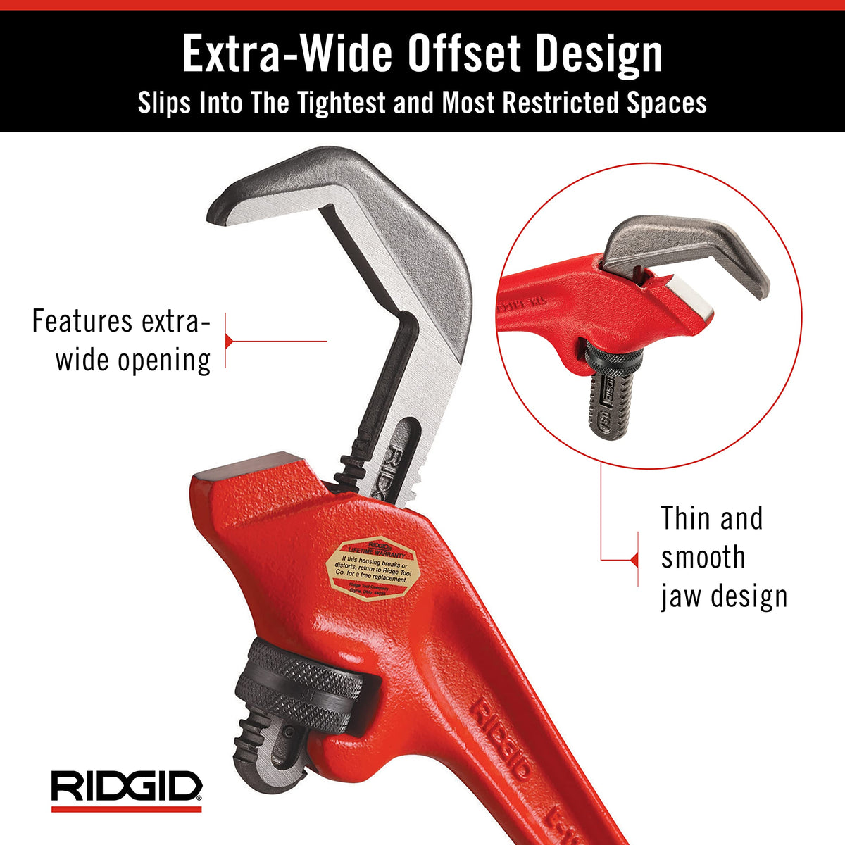 RIDGID Wrench 31305, 9-1/2" – view 5