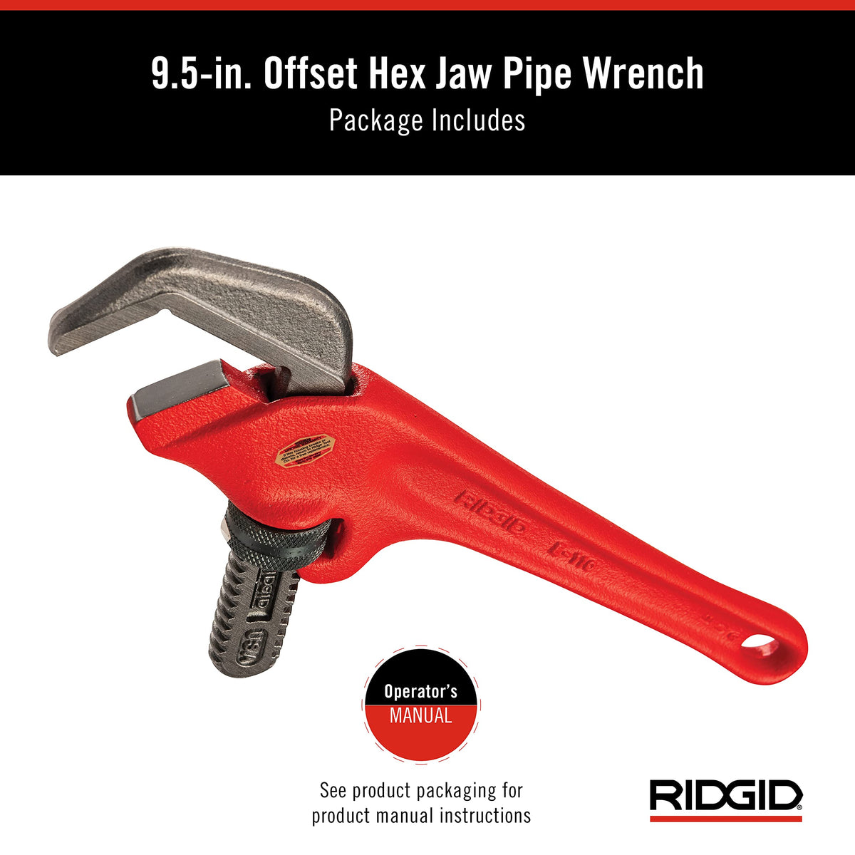 RIDGID Wrench 31305, 9-1/2" – view 7