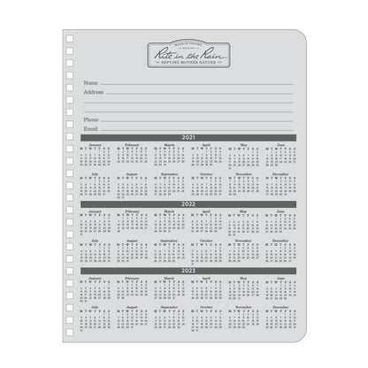 Rite in the Rain Planner P52-LG, 6.625" x 8.5" – view 7