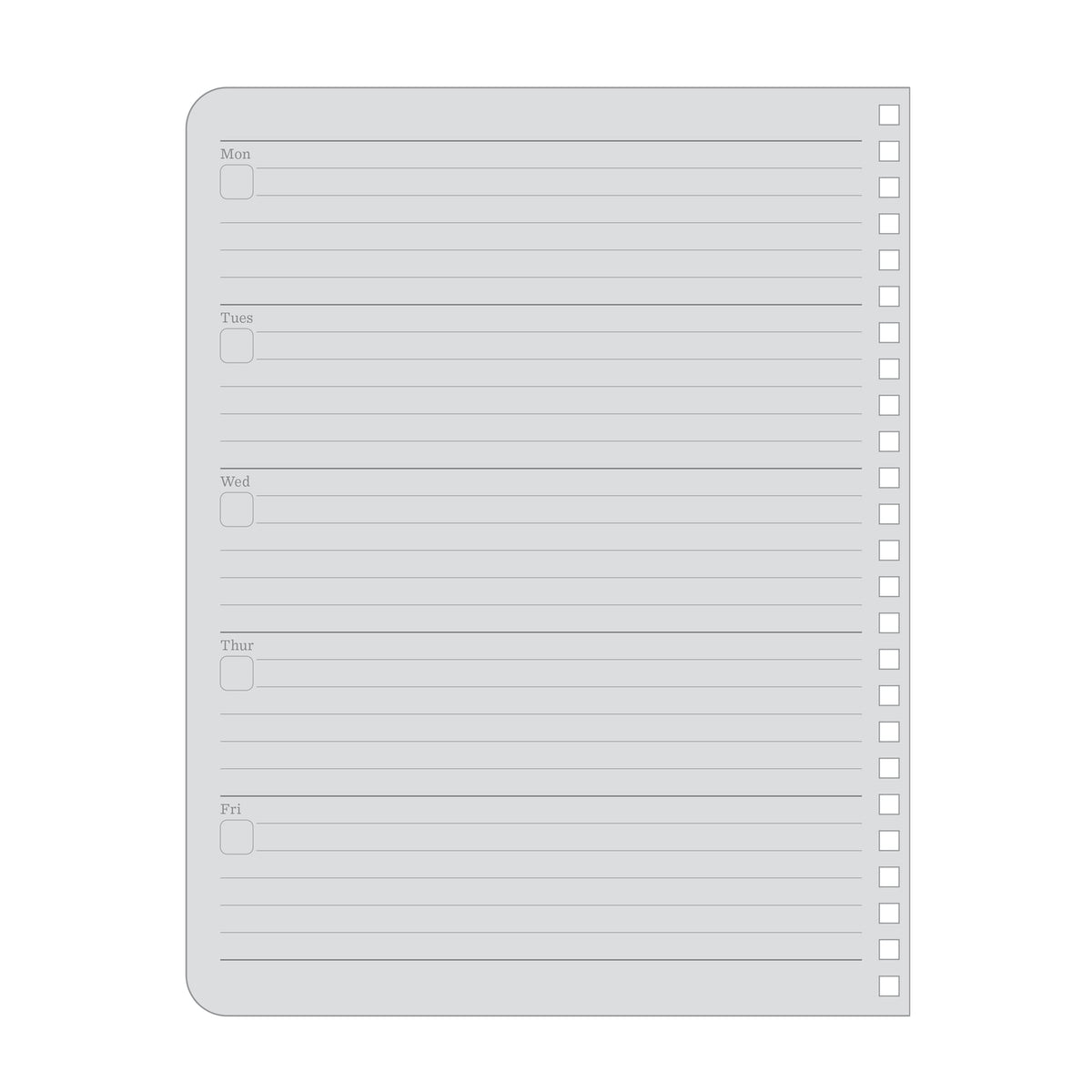 Rite in the Rain Planner P52-LG, 6.625" x 8.5" – view 8