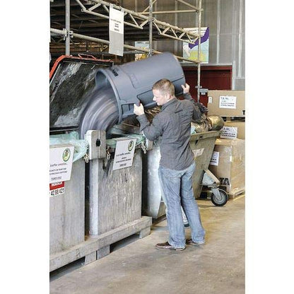 Rubbermaid Commercial Products Trash Can FG262000DGRN, 20 Gallon – view 2