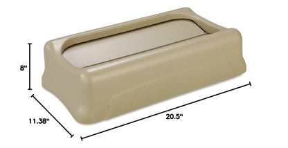 Rubbermaid Commercial Products Trash Can FG267360BEIG – view 3