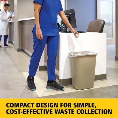 Rubbermaid Commercial Products Trash Can RCP295600BG, 7 gal – view 2