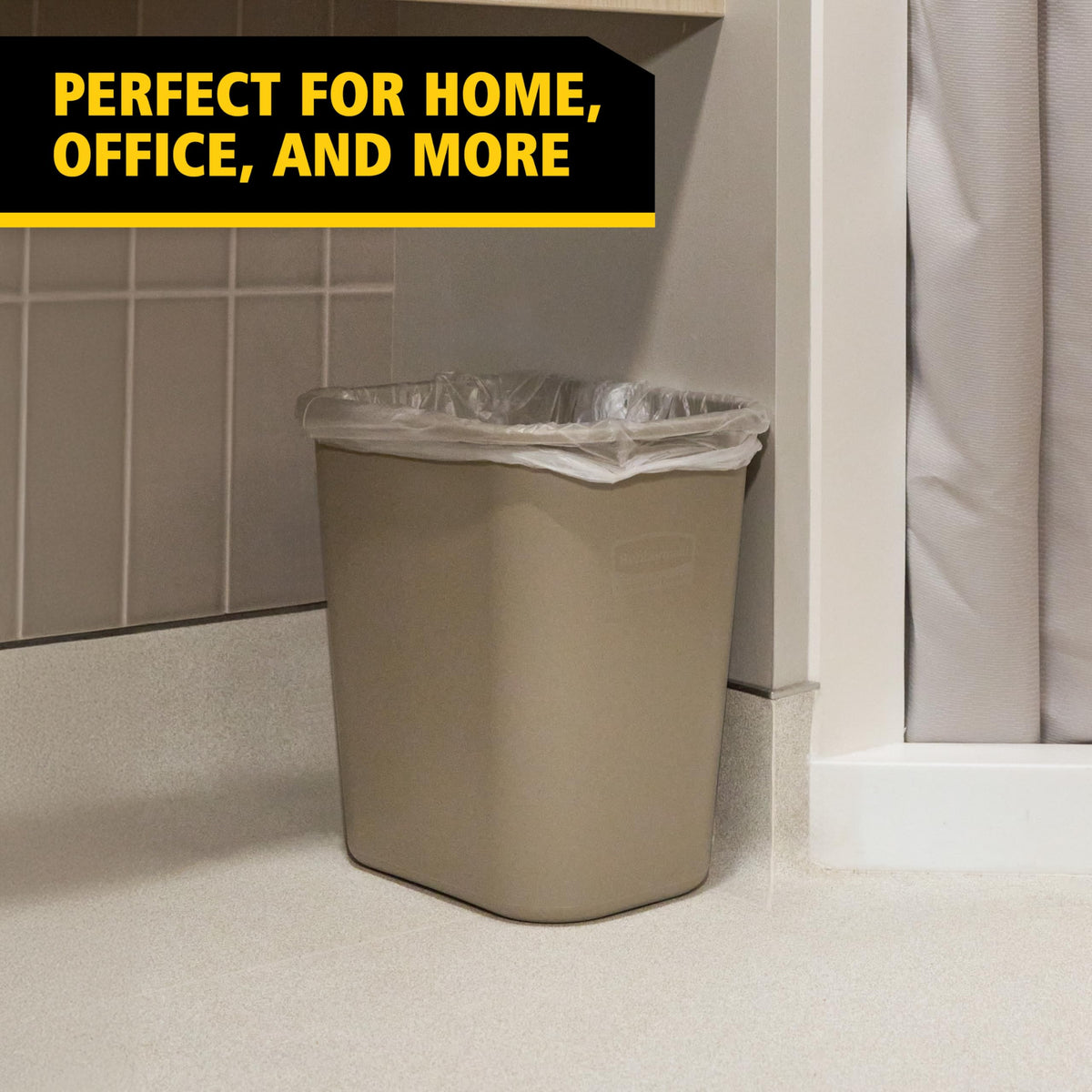 Rubbermaid Commercial Products Trash Can RCP295600BG, 7 gal – view 3