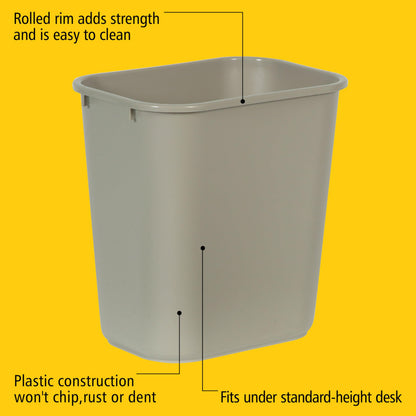 Rubbermaid Commercial Products Trash Can RCP295600BG, 7 gal – view 4
